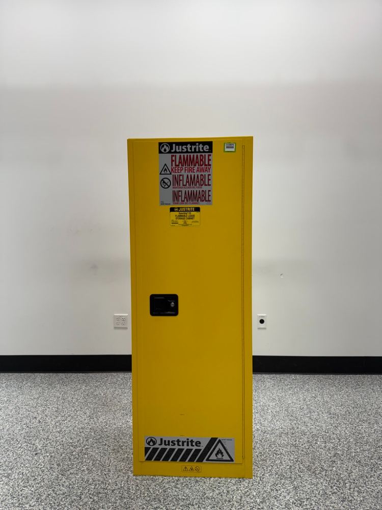 Image of JustRite 22 Gallon Flammable Liquid Storage Cabinet